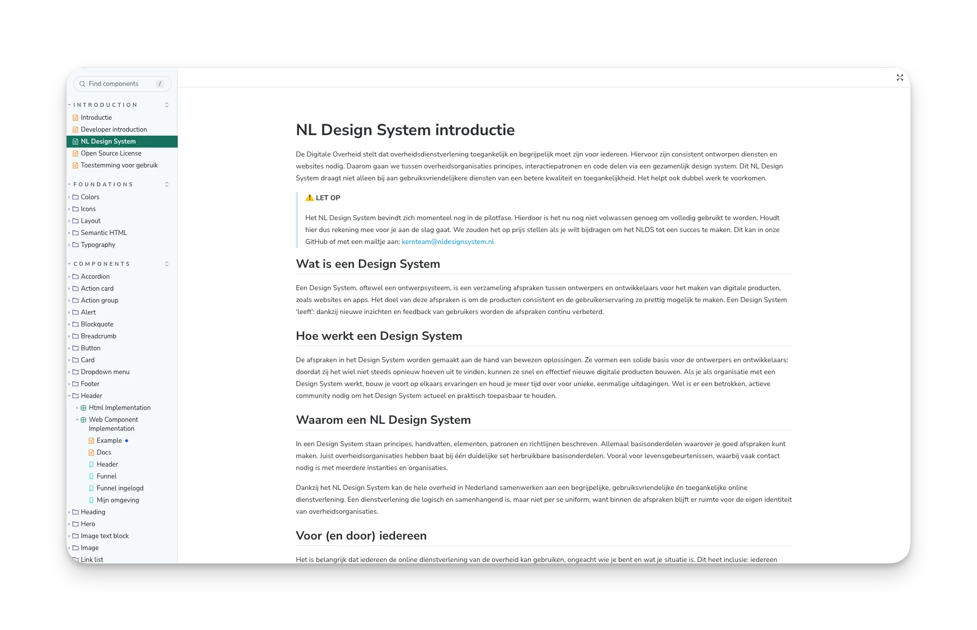 NL Design System Nijmegen